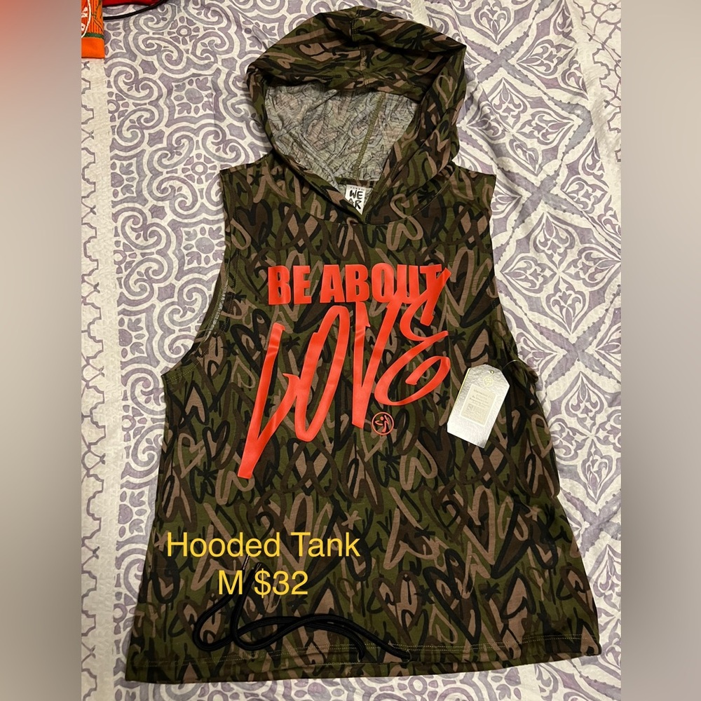 Zumba®️ Hooded Tank - M